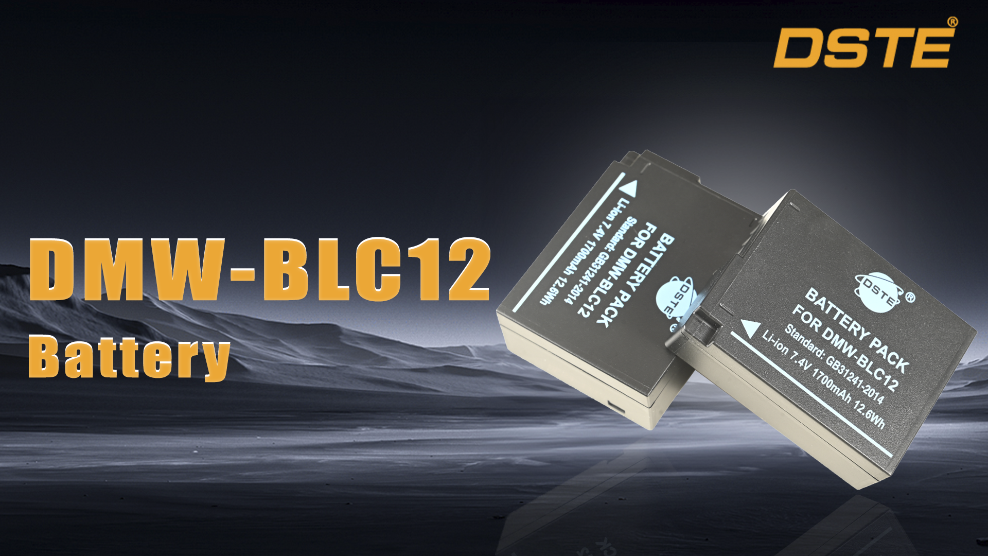Amazon.com : DSTE Replacement for 2X DMW-BLC12 Battery Compatible