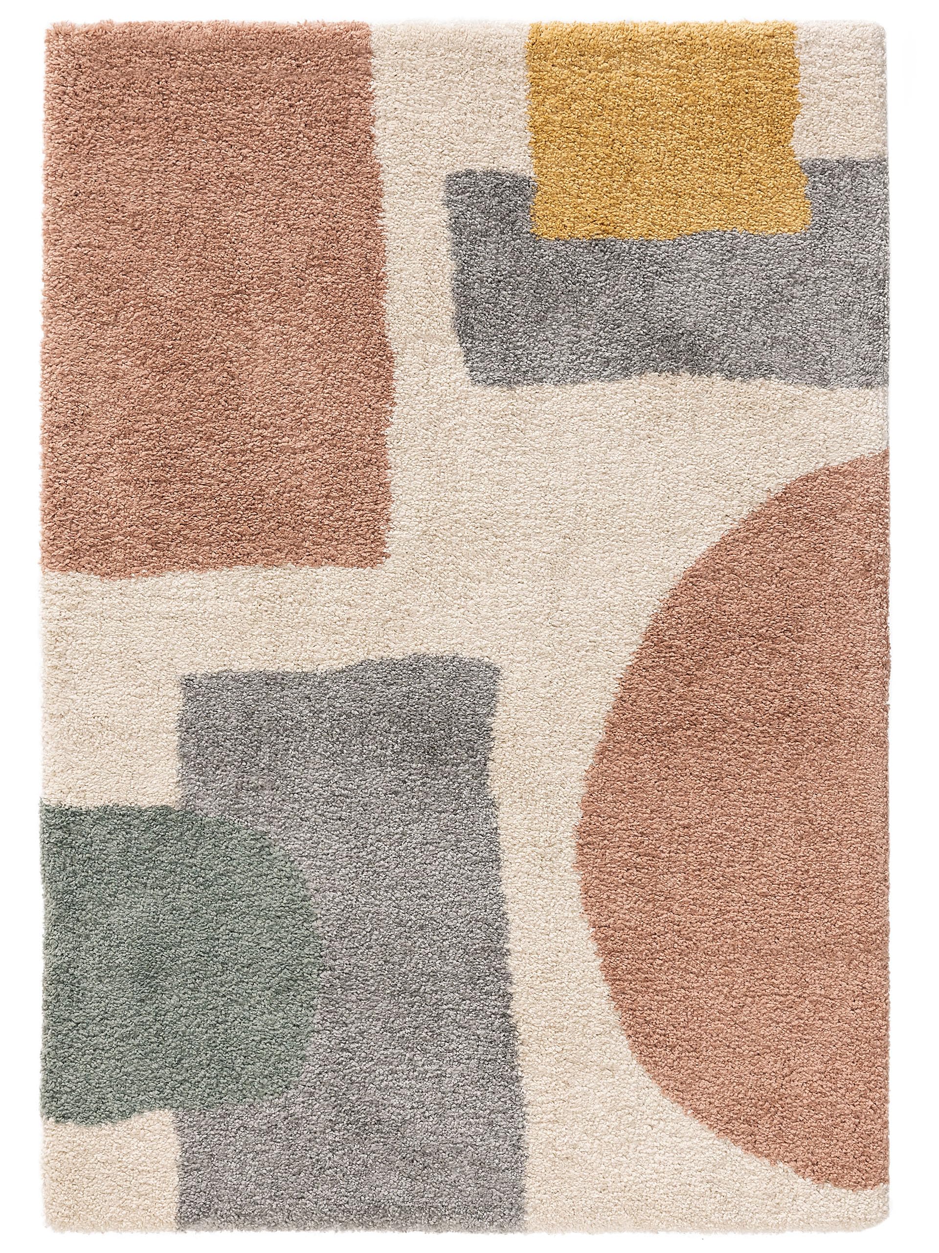 benuta Lytte Alfombra Infantil Gobi - Multicolor 120x170 cm - Sintética - Rectangular y Estilo: Motivos Infantiles, Escandinavo - Fácil Mantenimiento - para Cuarto de niños, Sala y Dormitorio