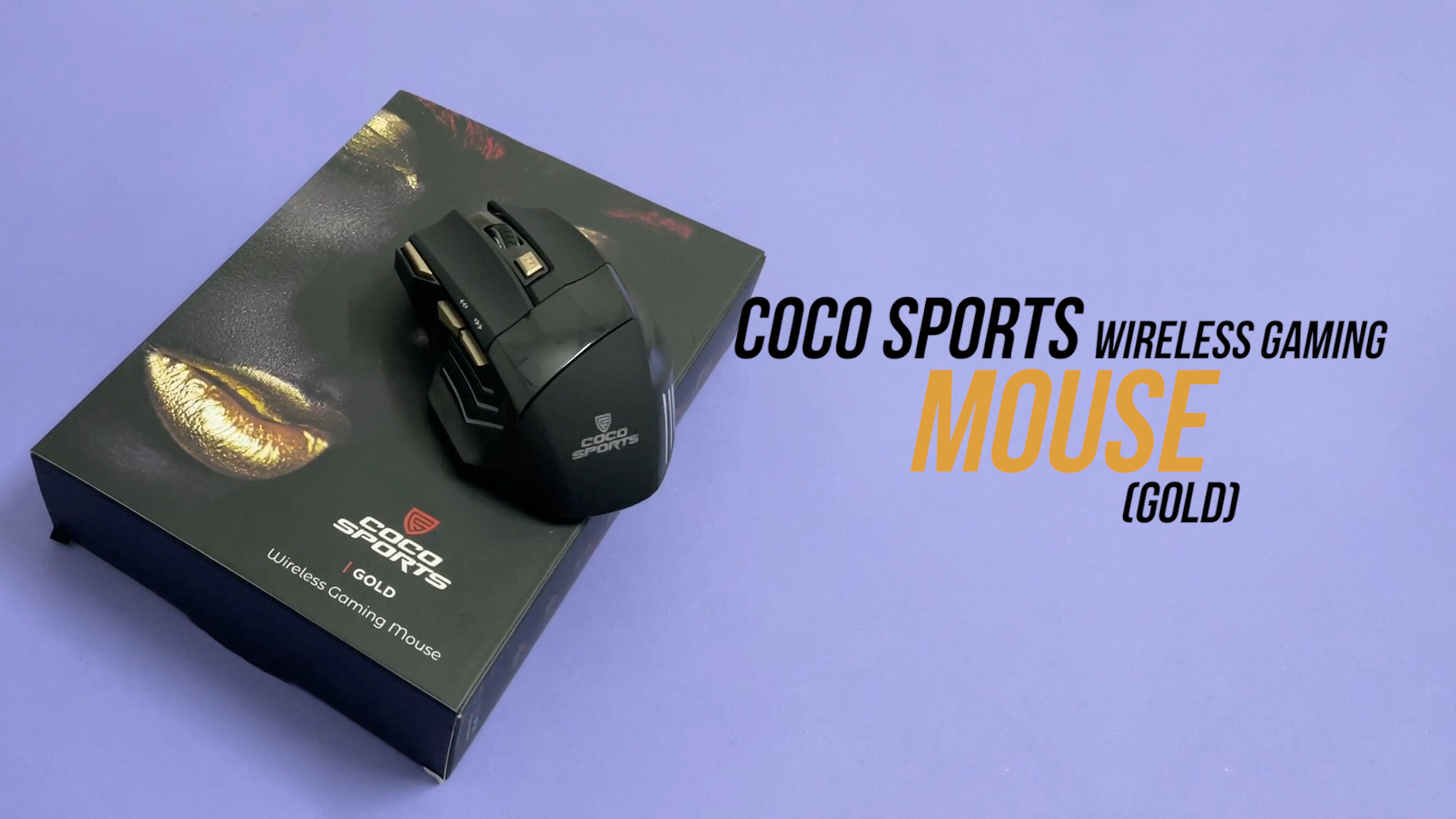 Amazon.in: Buy coconut WM22 Gold Wireless Gaming Mouse, 500 mAh