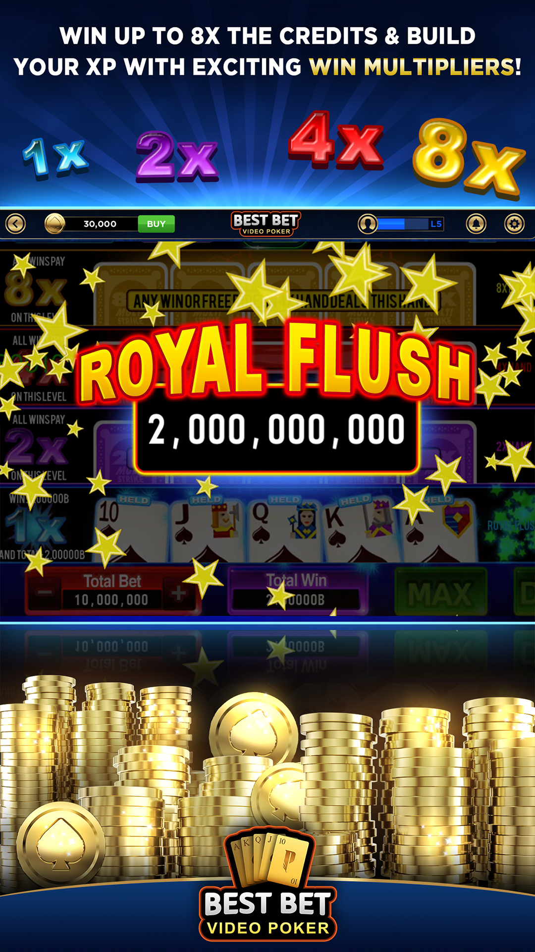 Best Bet Video Poker Free Video Poker App on Amazon Appstore