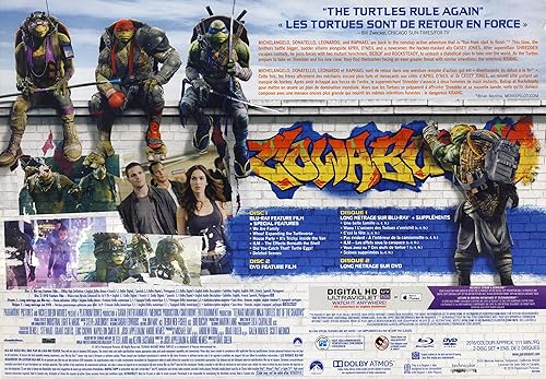 Vista 2 de TMNT Out Of The Shadows Cowabunga Collection Gift Set Action Figures