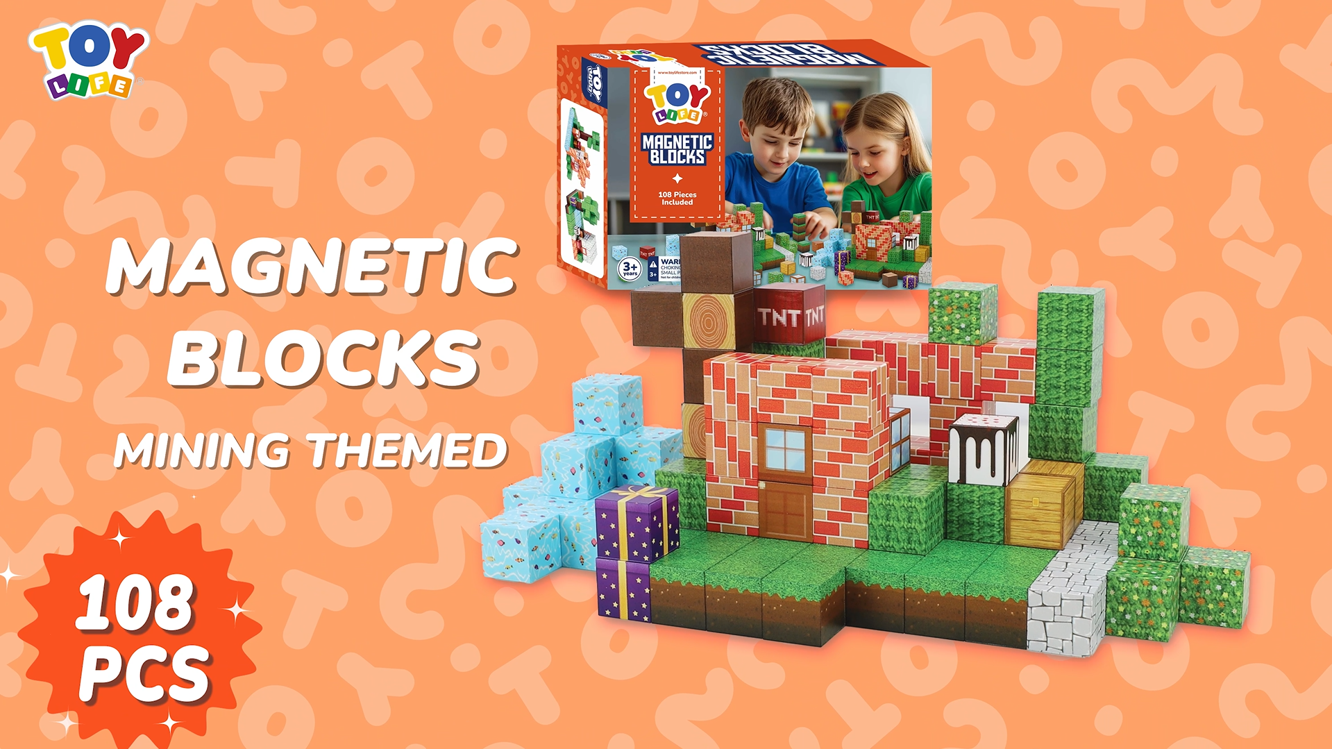 【くむ。】Life and Death＆GAO MagneticBlock Amazon.com: TOY Life 108-Piece Magnetic Cube Set, Forest Castle