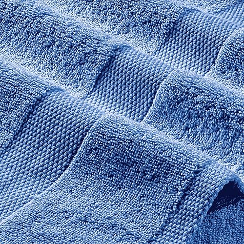 Miniatura 269 de White Classic Wealuxe - Toallas de mano de algodón, suaves y ligeras, 16 x 27 pulgadas, paquete de 12 unidades, multicolor