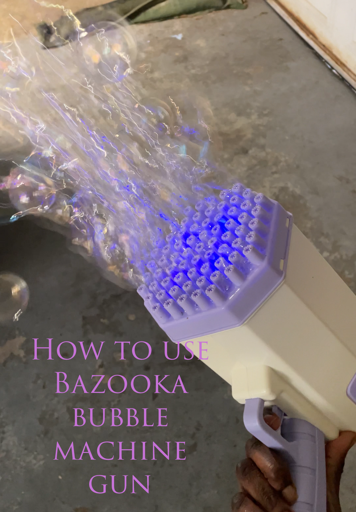 Watch Bazooka bubble machine gun on Amazon Live