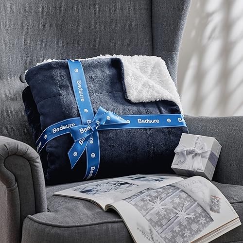 Miniatura 8 de Bedsure GentleSoft Sherpa Fleece Blankets King Size for Bed, Non-Heated, Thick and Warm Throw for Women and Men, Soft Fuzzy Plush King Blanket for 0