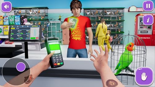 Cat Chaos Pet Shop 25, simulador de supermercado, gerente de loja, jogos de animais 3D