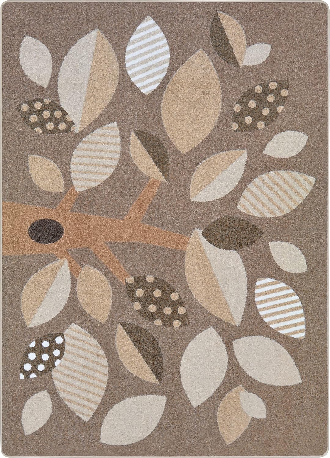 Joy Carpets Shady Grove Area Rug, 7'8" x 10'9", Neutral