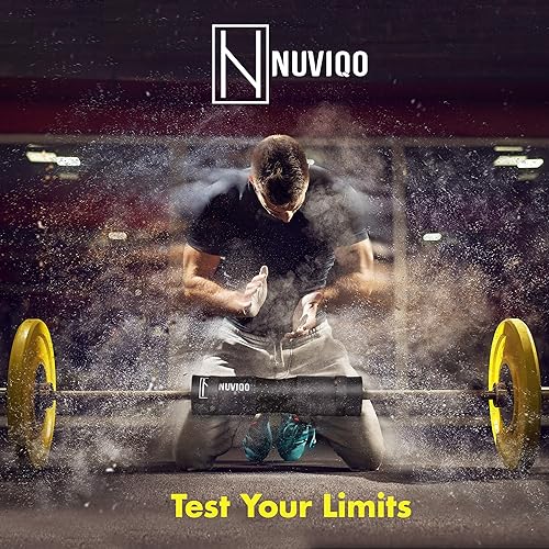 Miniatura 4 de Almohadilla para sentadillas con espuma gruesa y acolchado de nailon, almohadilla protectora para cuello y hombros que proporciona apoyo