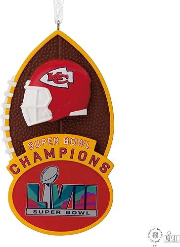 Miniatura 6 de Hallmark NFL Kansas City Chiefs Super Bowl Champions - Adorno navideño