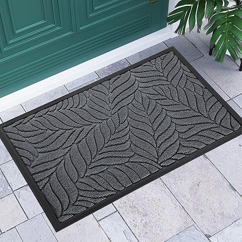 Miniatura 10 de Yimobra Tapete grande de 60 x 36 pulgadas, para interiores y exteriores, impermeable, para todas las estaciones, antideslizante, para todo tipo de