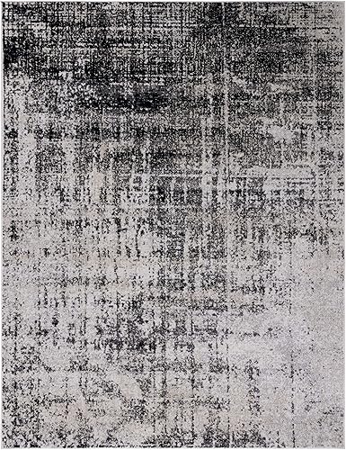 Miniatura 102 de SAFAVIEH Adirondack Collection Tapete de área XL, 12 x 15 pies, color crema y dorado, diseño abstracto moderno, no desprende pelusa y de fácil