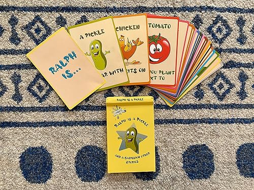 Miniatura 4 de JumbleBooks™ - Ralph is a Pickle and a Gazillion Other Stories - Divertidas, interactivas y educativas tarjetas de juegos infantiles