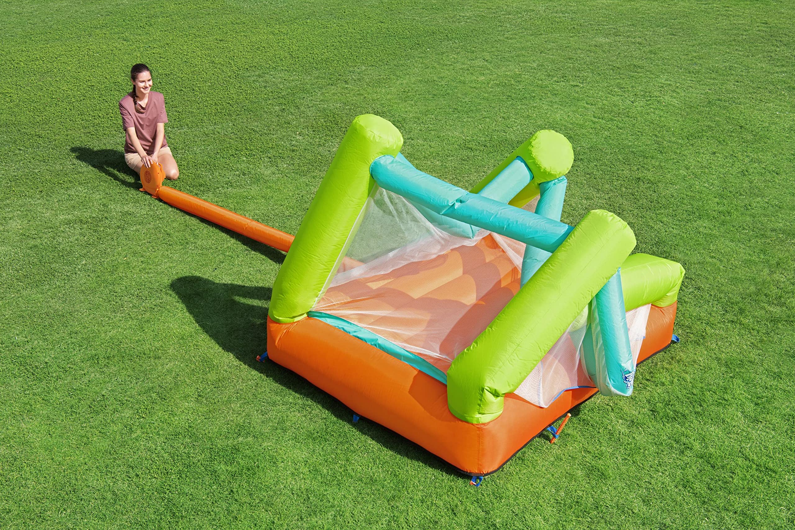 Bestway Jump and Soar Bouncer, Júmenes Unisex, Multicolor, 194x175x170