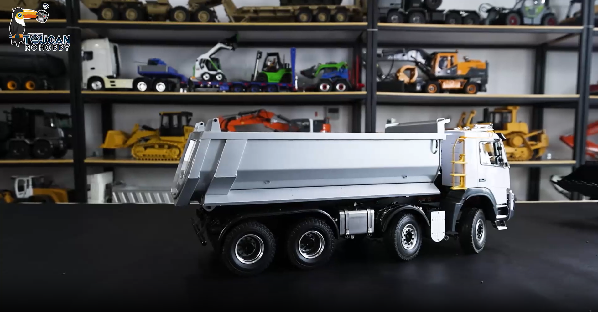 Amazon.com: wheelfun JDM 8 * 8 RC Hydraulic Dumper Truck 1/14