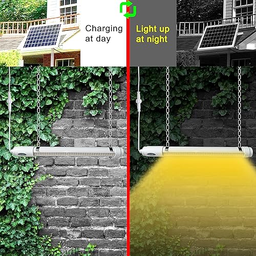 Miniatura 2 de Luz de crecimiento brillante con energía solar, lámpara de crecimiento de espectro completo LED para invernadero interior al aire libre, maceta,