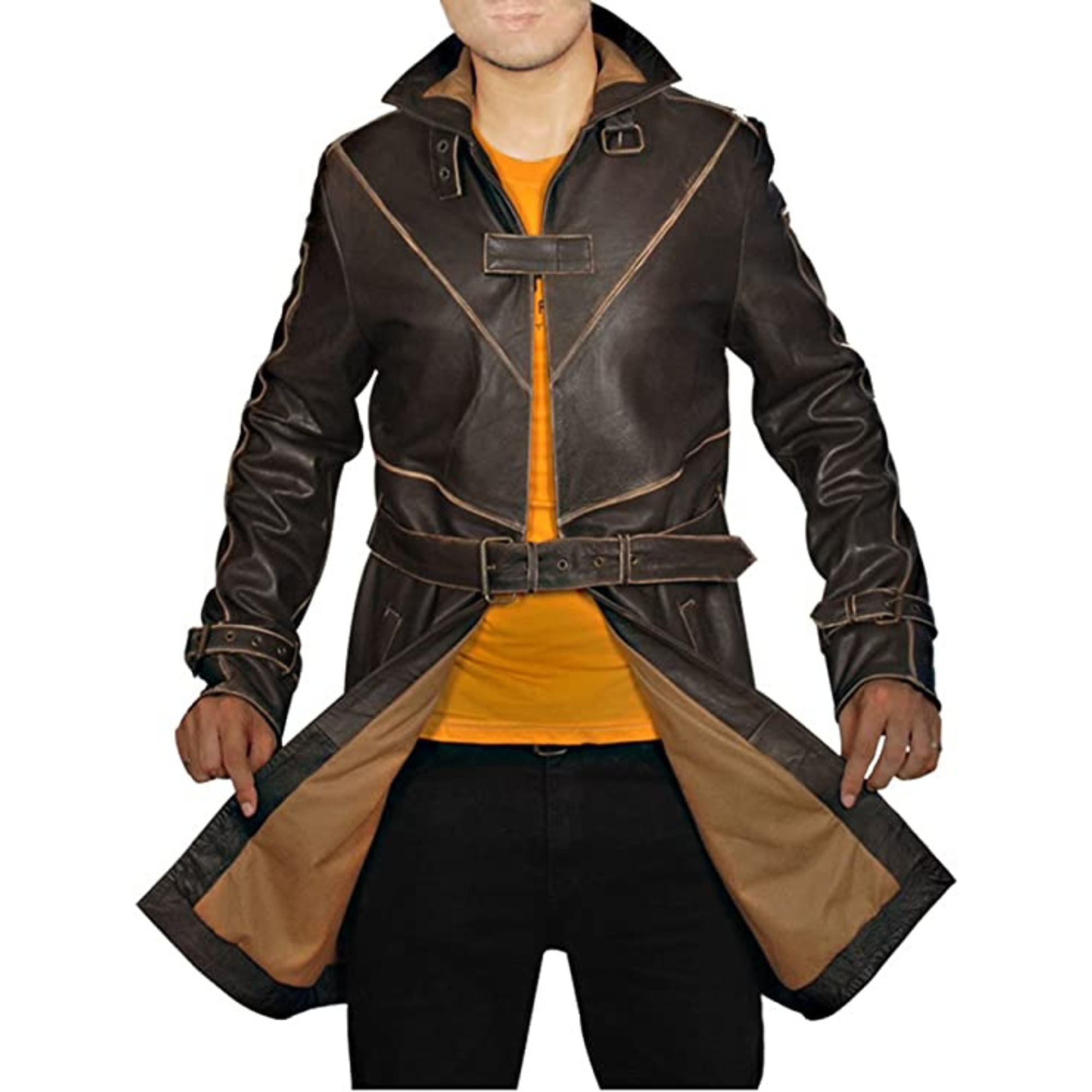 Amazon.com: Outfitter Jackets Men's Aiden Pearce Watch Dogs Coat