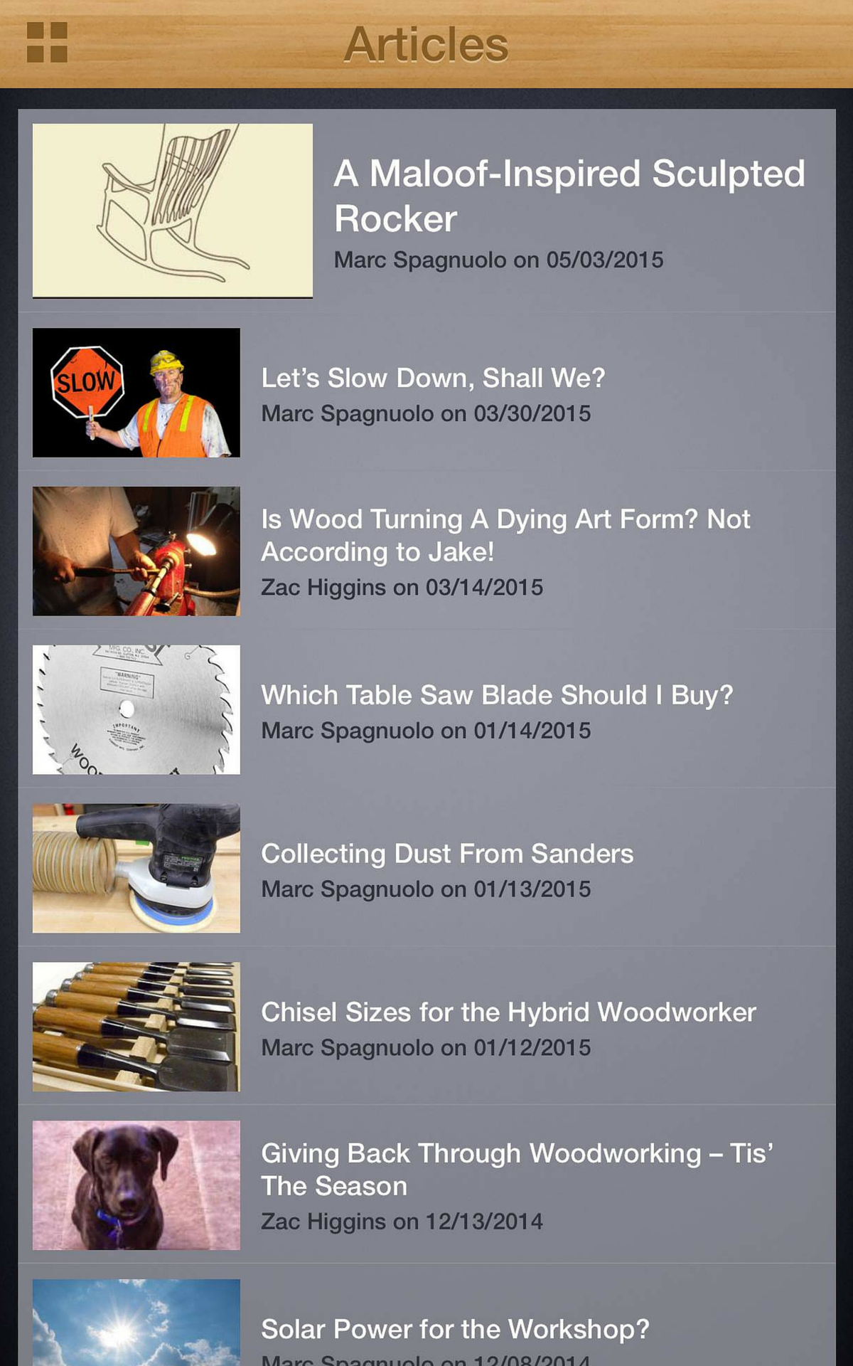 Woodworking with The Wood Whisperer - App on Amazon Appstore