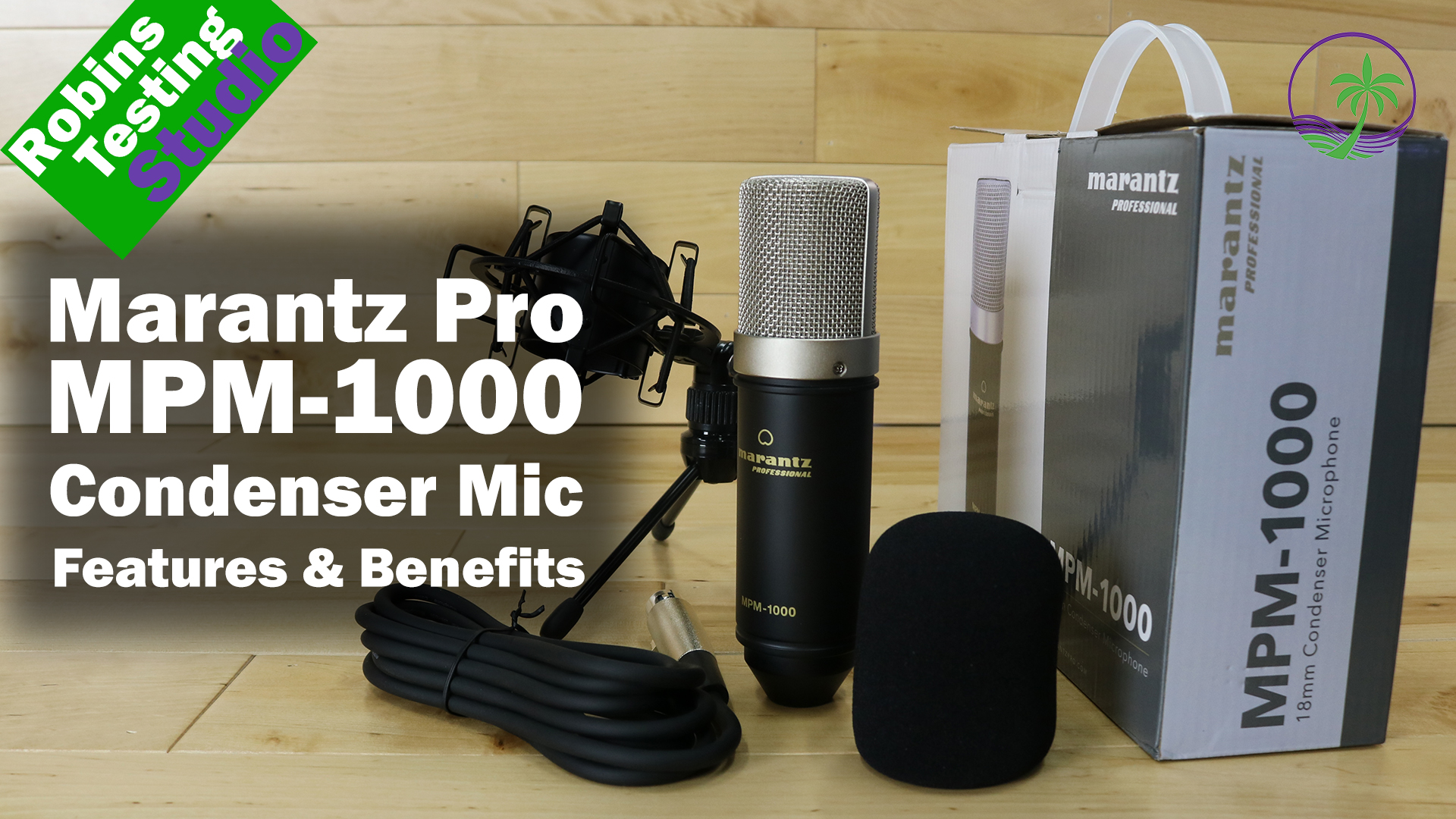 【ありん】YAMAHA AG03MK2 marantz MPM-1000 Open Box Marantz Professional MPM-1000 Studio Condenser Microphone