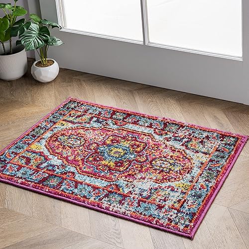 nuLOOM Corbett Vintage Boho Accent Rug, 3' x 5', Multi