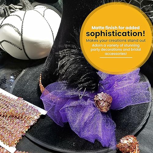 Miniatura 5 de Expo International Tul mate decorativo, tela de tul de poliéster ligero para tutús, disfraces y decoraciones de fiestas, lavable, fácil de usar, 6