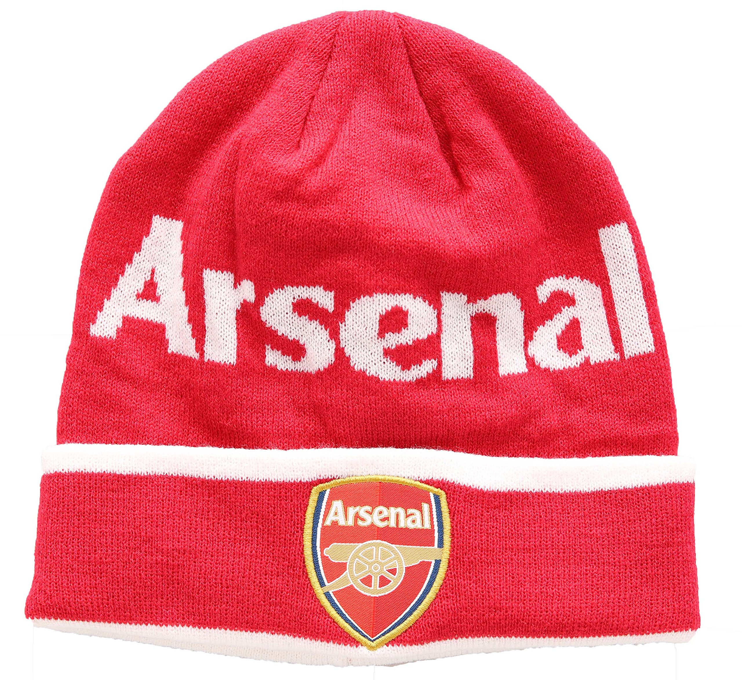 ARSENAL SOCCER TEAM CUFFED BEANIE