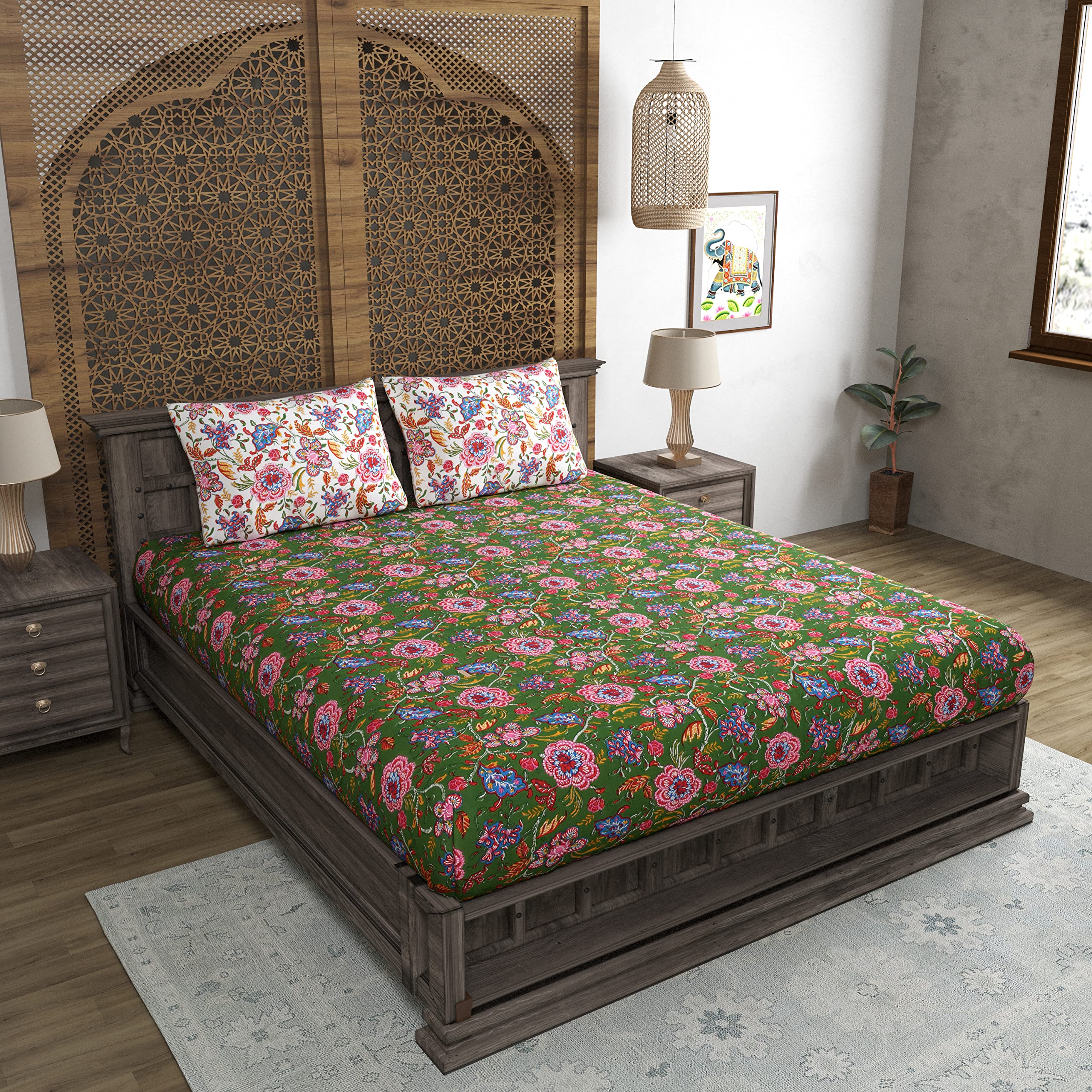 See full amazon price history chart for BLOCKS OF INDIA Cotton Elasticated Fitted Bedsheet King Size (72 x 78") (Style 11) BLOCKS OF INDIA Cotton Elasticated Fitted Bedsheet King Size (72 x 78") (Style 11) (B0B84WGHM3) Amazon Price History, Amazon Price Tracker