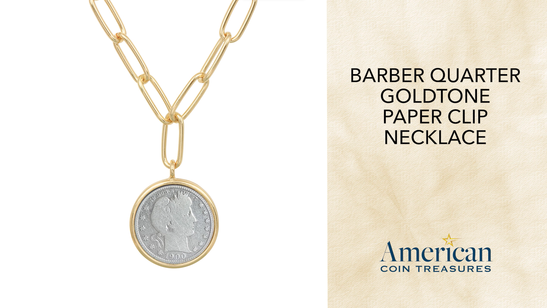 アクセサリー ORNAMENT COIN CHAIN CTHY Amazon.com: American Coin Treasures Pendant Barber Quarter Coin