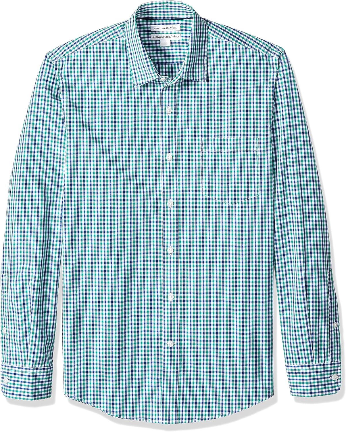 Gingham Azul Verde