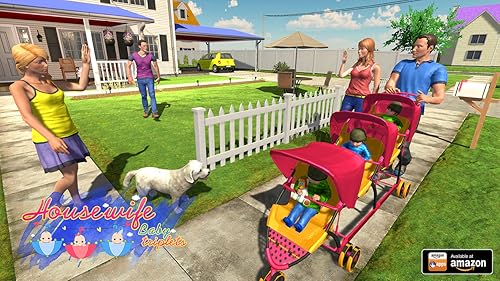 Jogo Virtual Nova Mãe do bebê Triplets Cuidados