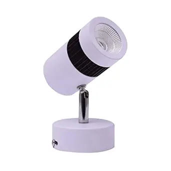 DOJI white spot lights 3 watt Aluminium focus light, Adjustable head focus light for wall | spot lights for home ceiling | spot light (White)