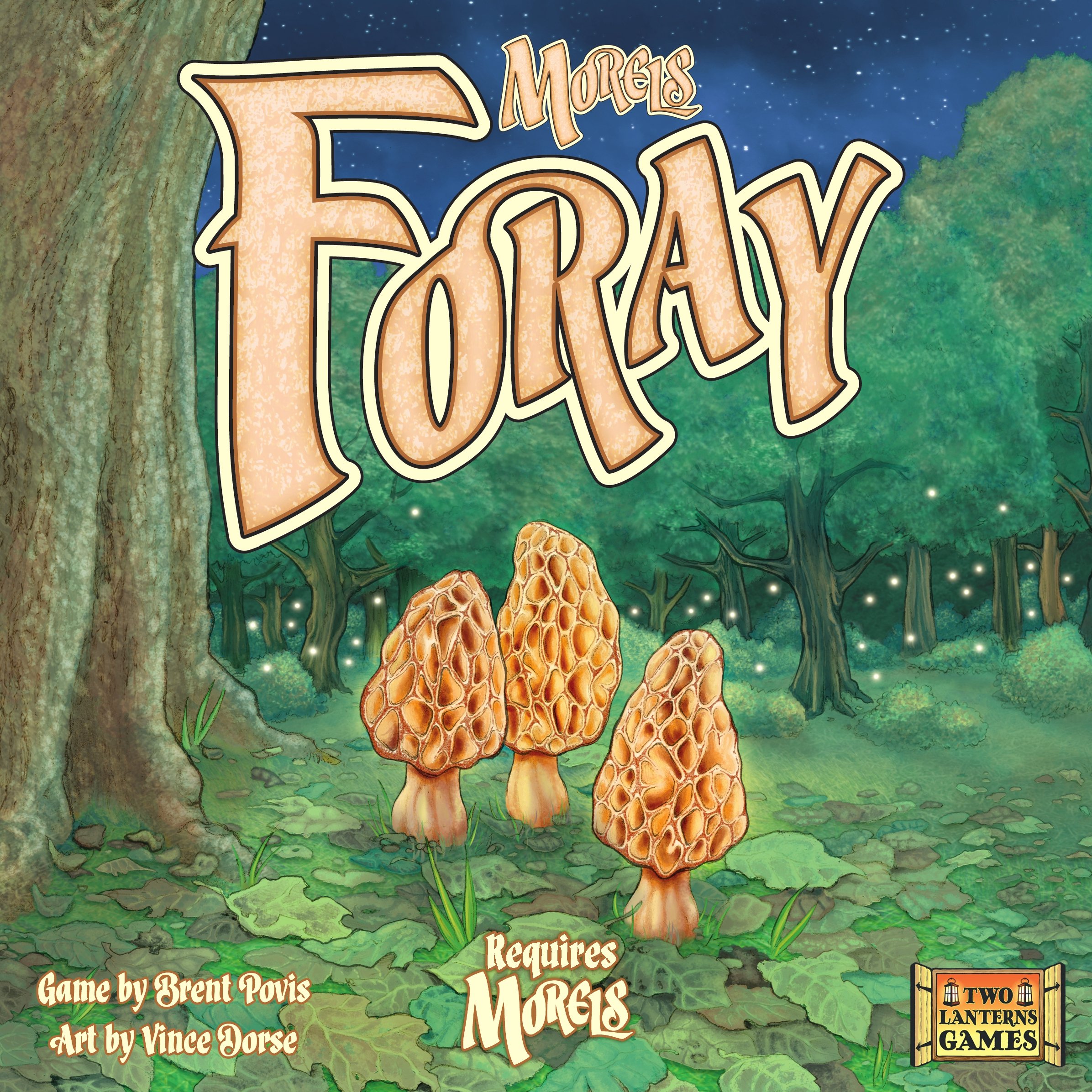 Two Lanterns Games Morels Foray Expansion (Requires Morels to Play) 2-4 Players, Ages 12+
