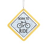 Hallmark Adorno navideño de Bicicleta Born to Ride