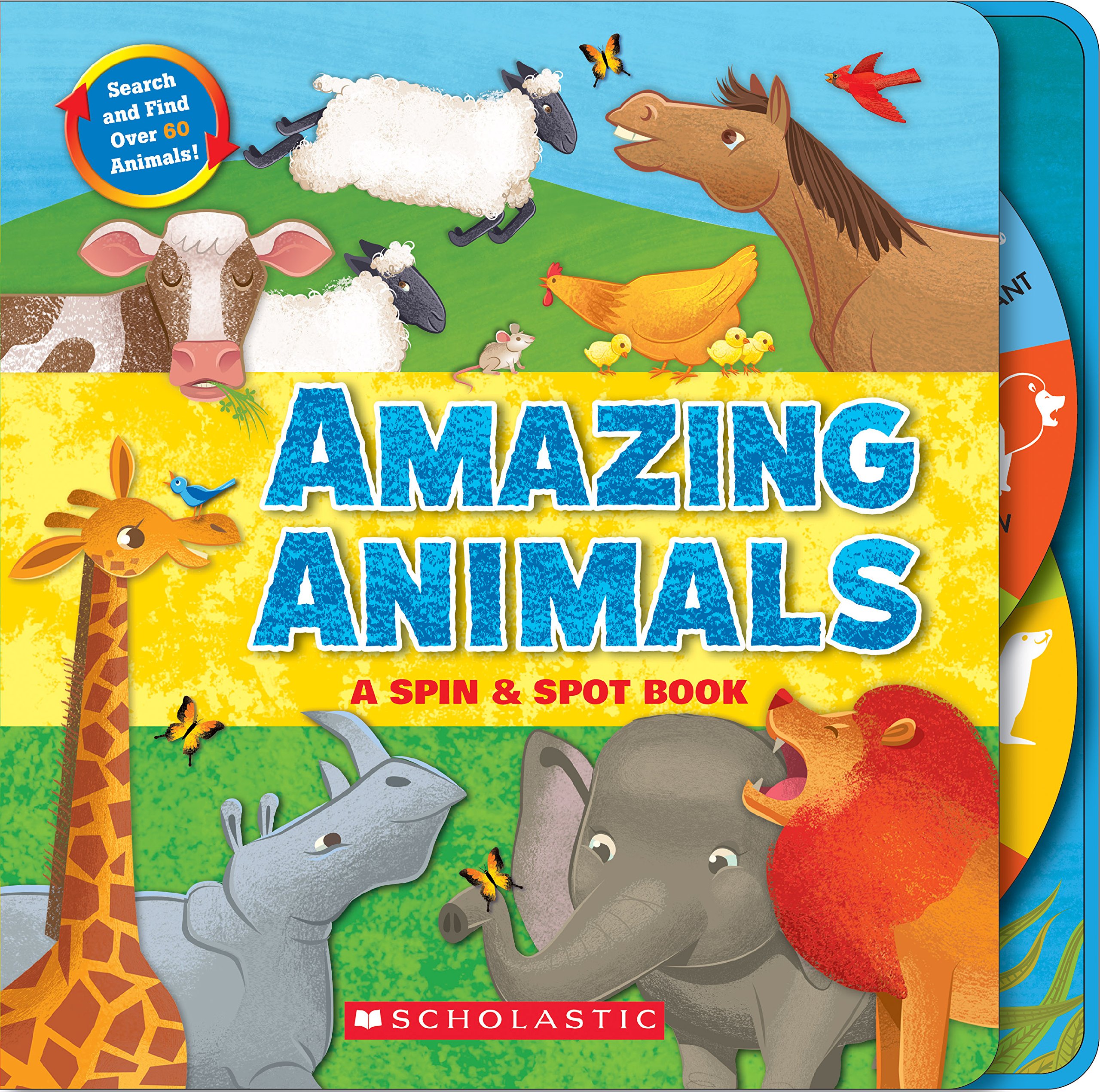 Cartwheel Amazing Animals: A Spin & Spot Book: A Spin & Spot Book