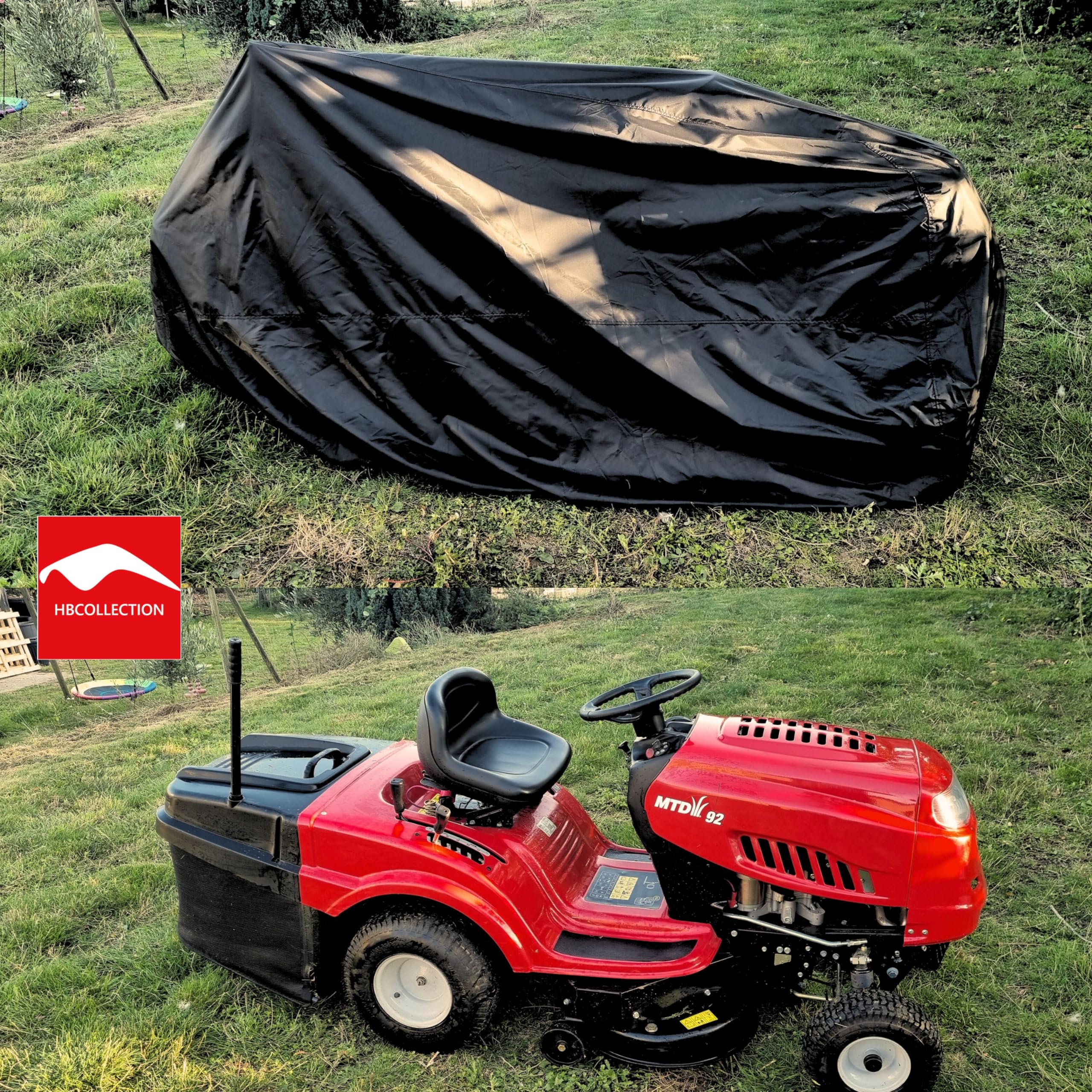 HBCOLLECTION Housse pour Tondeuse Auto-portée et Tracteur (3XL-240cm)