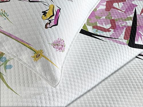 Miniatura 10 de Lunarable - Colcha multicolor disponible en diferentes tamaños y con diferentes estampados