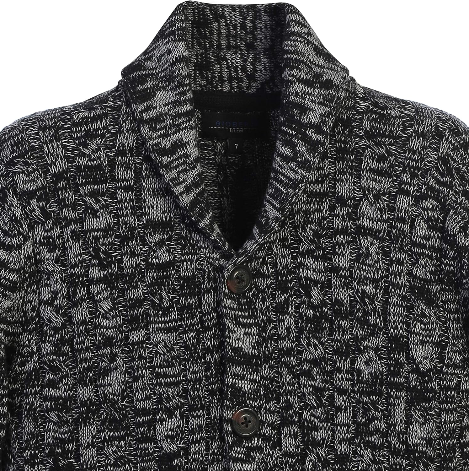 Gioberti Boy's 100% Cotton Knitted Shawl Collar Cardigan Sweater