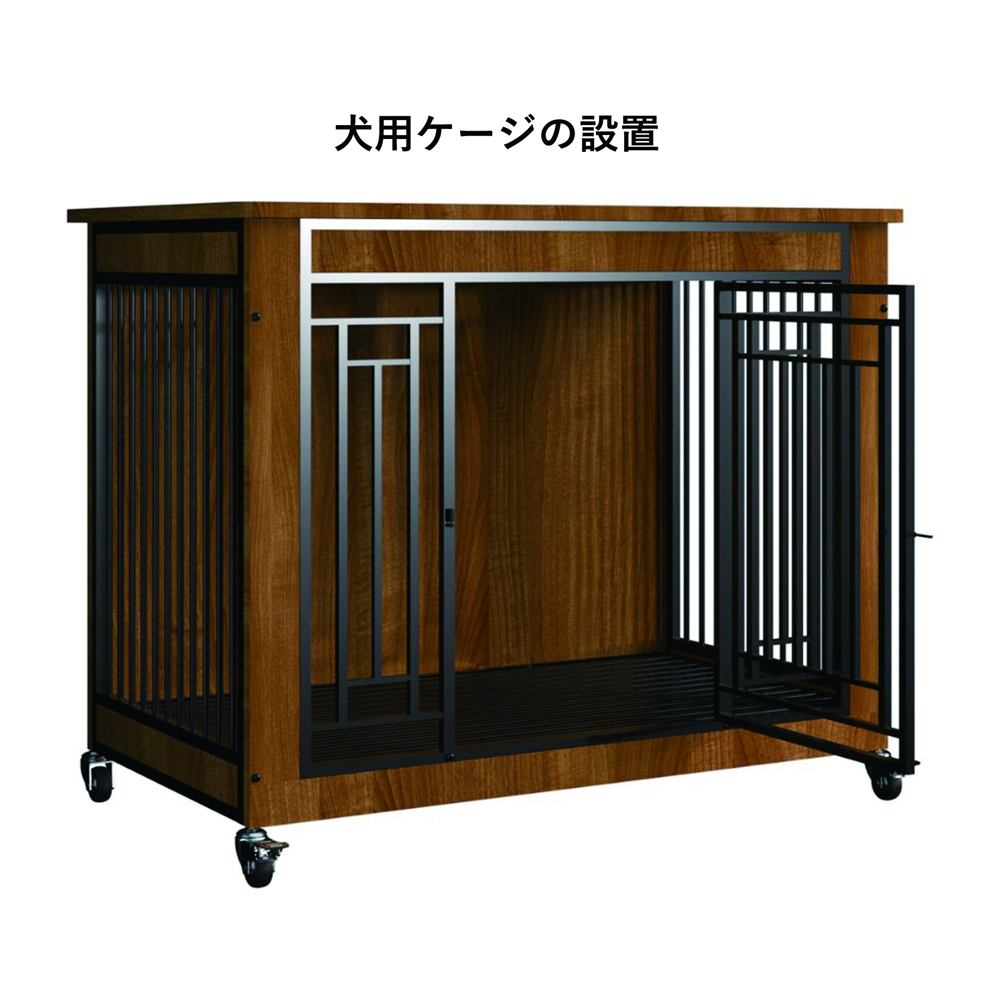 Amazon.co.jp: MAAOBR 犬 ケージ ドッグケージ ペットサークル