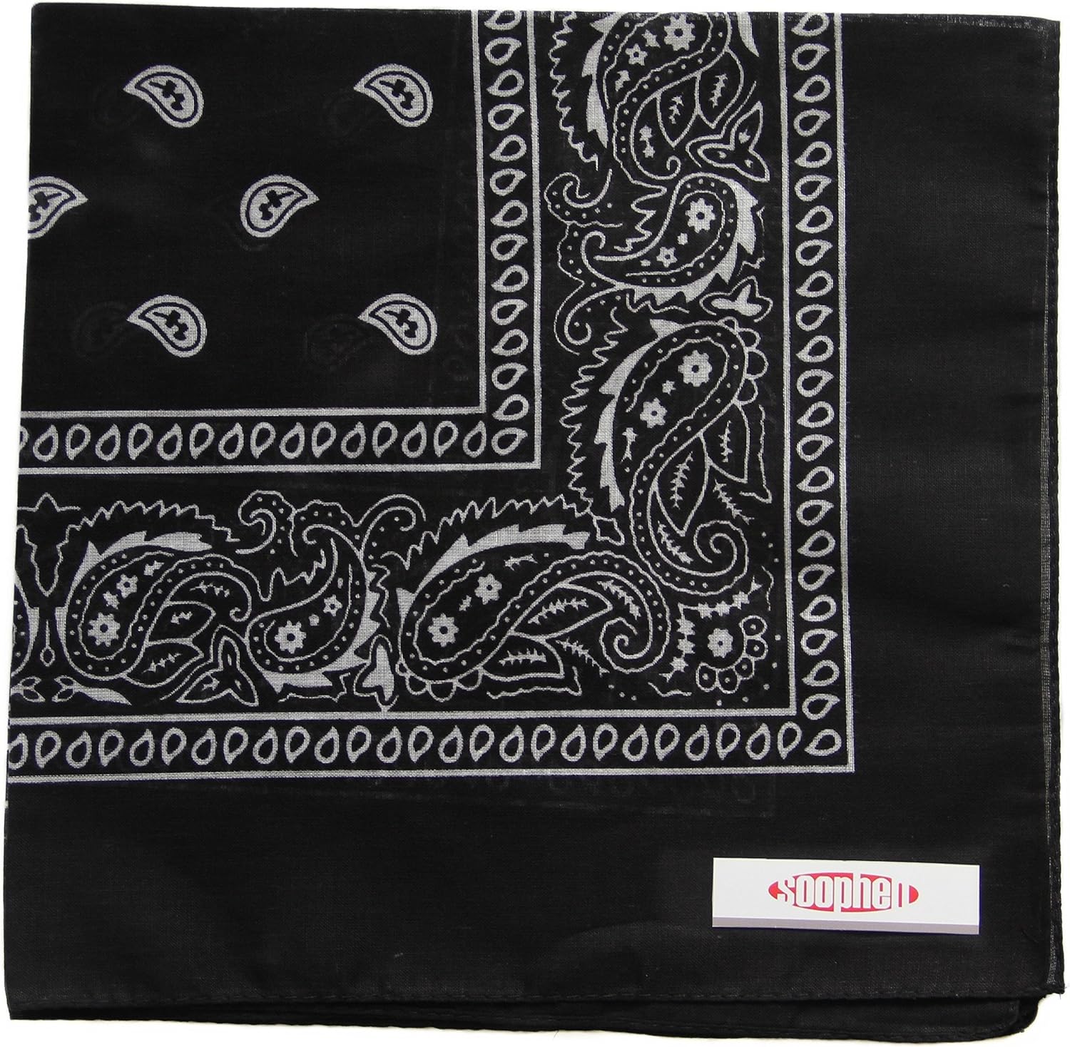One Dozen Cowboy Bandanas 100% Cotton 22 x 22 inch