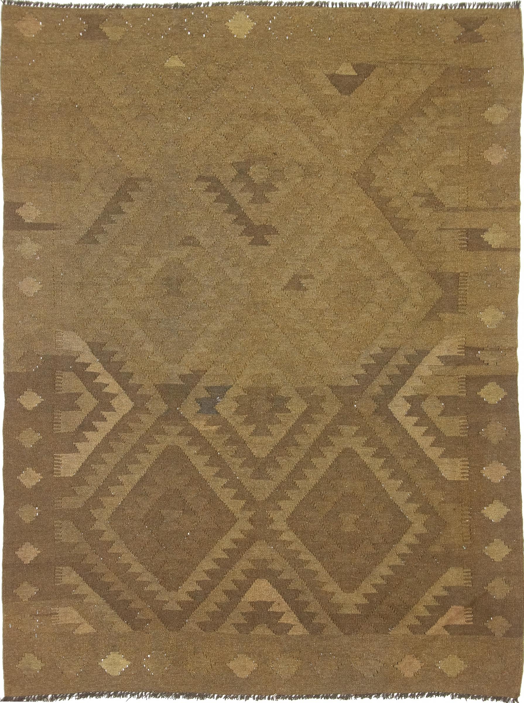 Kilim Afghan Heritage en laine pour réchauffer l'ambiance de votre salon