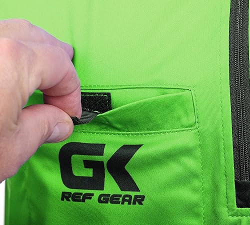 Miniatura 7 de Camiseta de árbitro de fútbol de manga corta para hombre