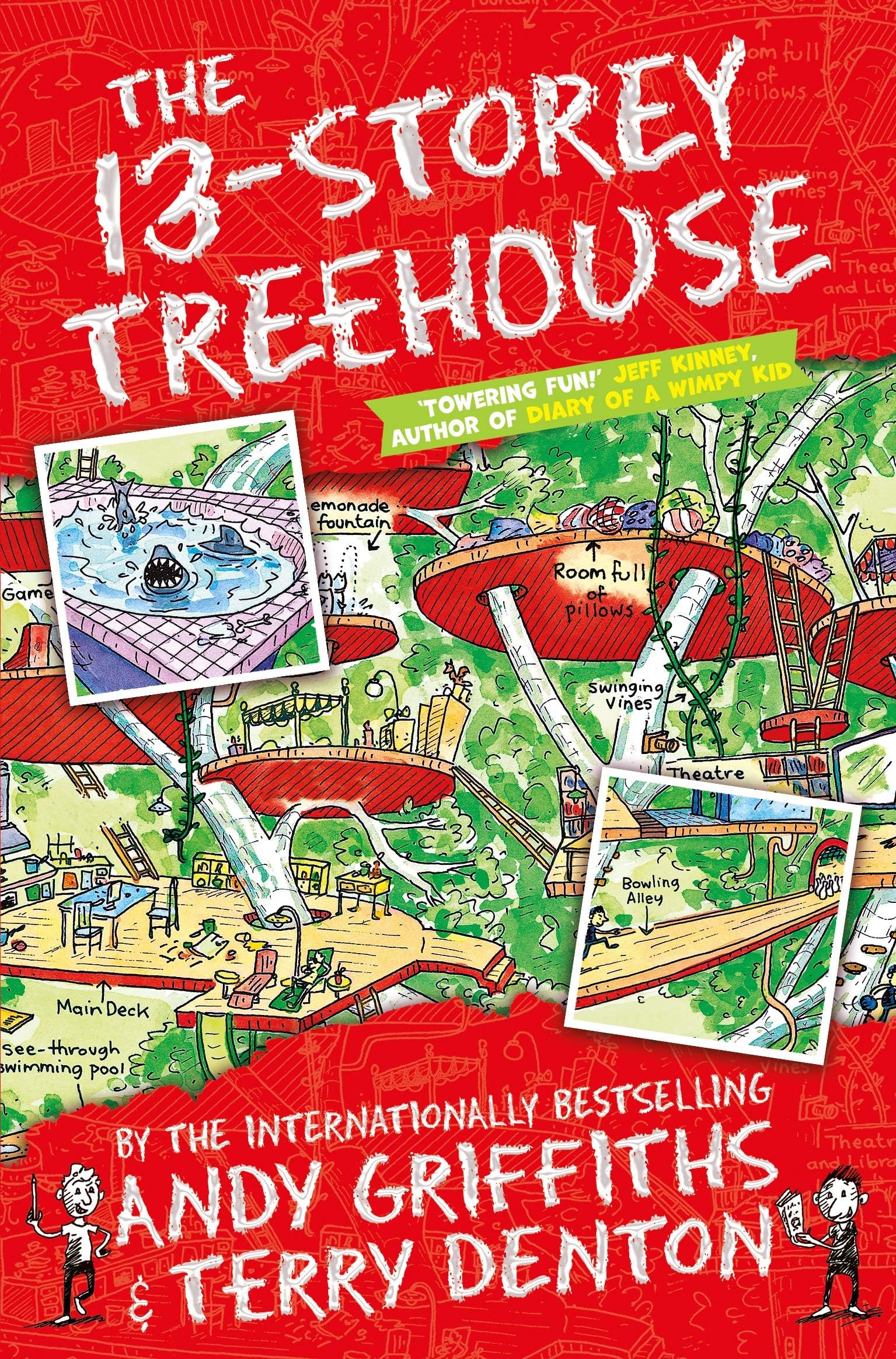 The 13-Storey Treehouse: The laugh-out-loud adventure, full of comic book style illustrations (The Treehouse Series, 1)