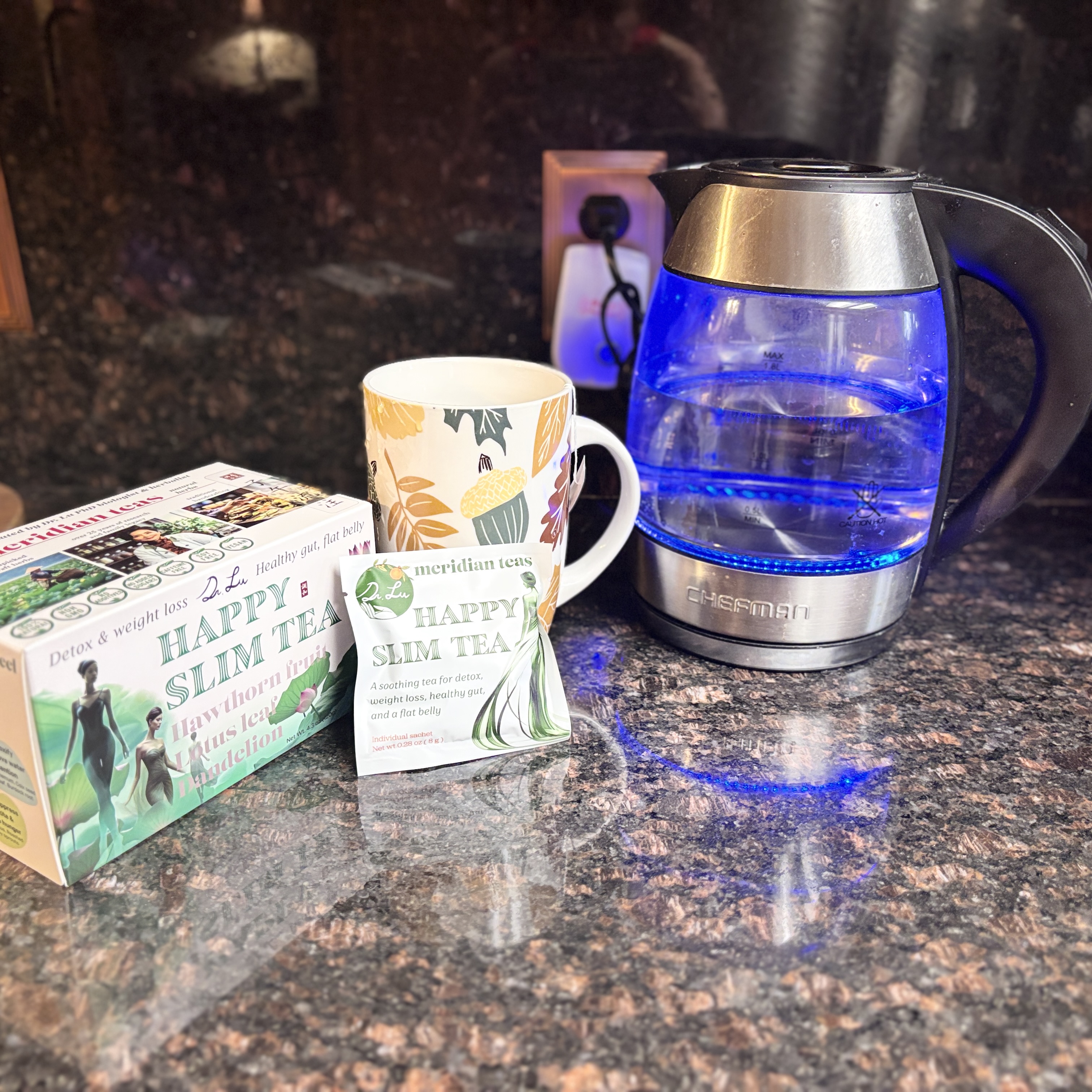 Watch Slim tea that promotes gut health and weight loss on Amazon Live