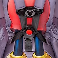 Vista 7 de KidsEmbrace 2-in-1 Car Seat Forward-Facing Harness (26.5–65 lbs) & Booster Mode (40–100 lbs) Latch Premium Fit with Multi-Position Headrest
