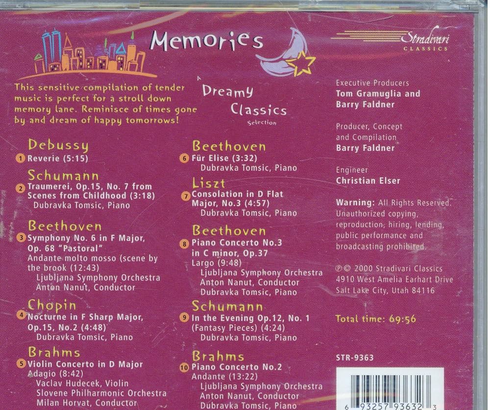 Memories: A Dreamy Classics Selection - Amazon.com Music