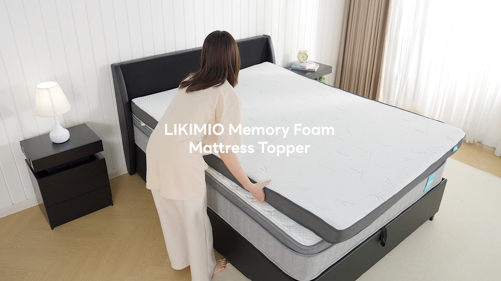 Amazon.com: LIKIMIO 4 Inch Mattress Topper Queen, Cooling Gel