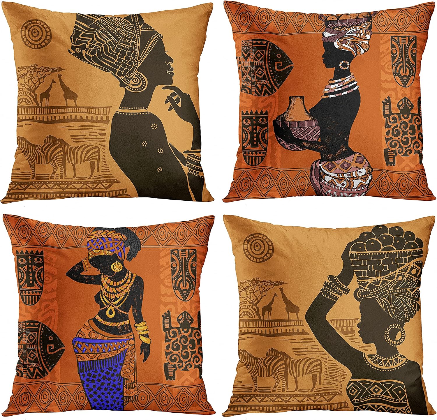 african pillow covers