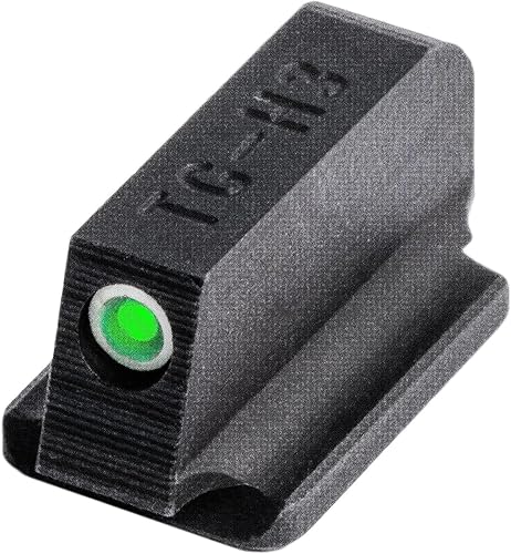 Miniatura 1 de TRUGLO Tritium - Vista nocturna de alta visibilidad con punto blanco de luz diurna y punto verde brillante de tritio de poca luz, compatible con