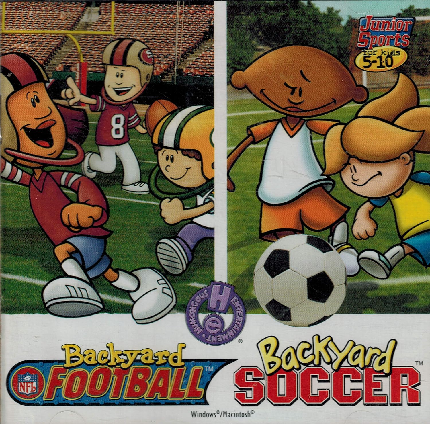 Amazon.com: NFL Backyard Football/Backyard Soccer : Videojuegos