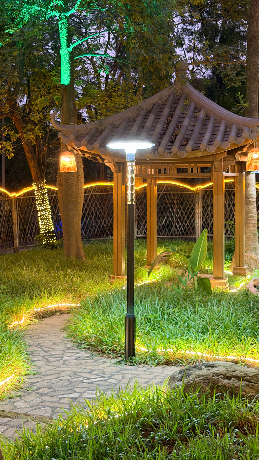 ライト・ランタン hxo design light pole silver AL HCOOR 107