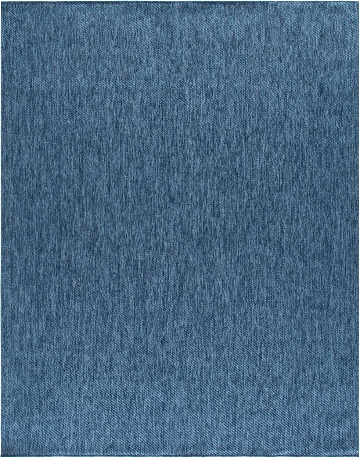 SAFAVIEH Washable Rug Outdoor Beach House Collection - 8' x 10', Blue, Non-Shedding & Easy to Clean, Ideal for Patio, Backyard, Mudroom (BHS274M)